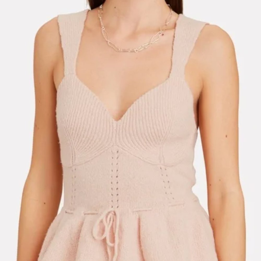 STAUD Coco Tank Top Light Pink